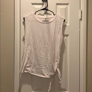 Fabletics front tie tank top